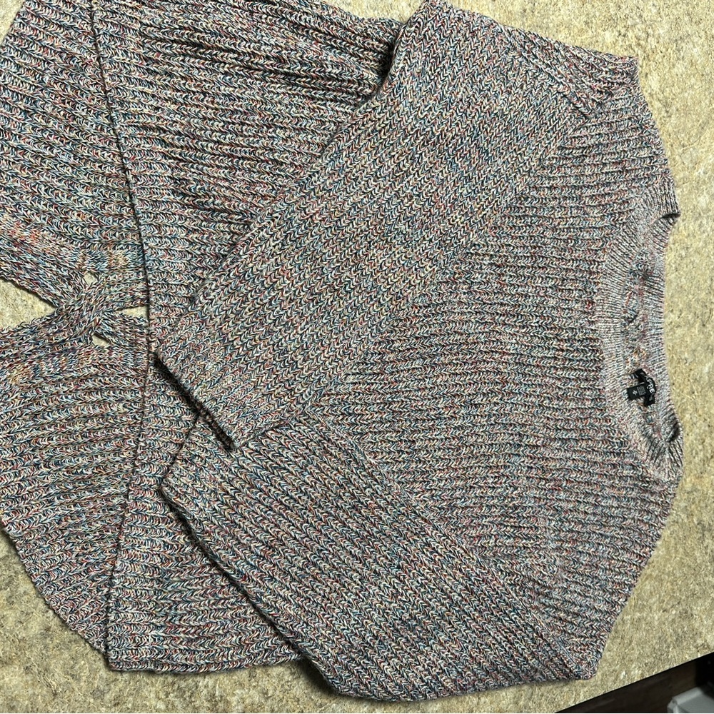 Express Multicolor Knit Women's Sweater